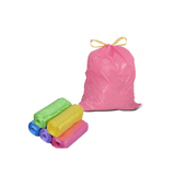 Sacchi Immondizia con Chiusura Coulisse colori misti | Plastik Fortore - 55 x 65 cm - Vari Formati