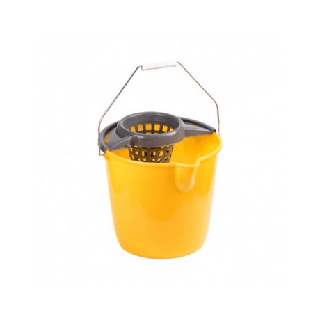 Secchio in Plastica Tondo con Strizzatore | Futurcasa - 12LT - 2 Pezzi