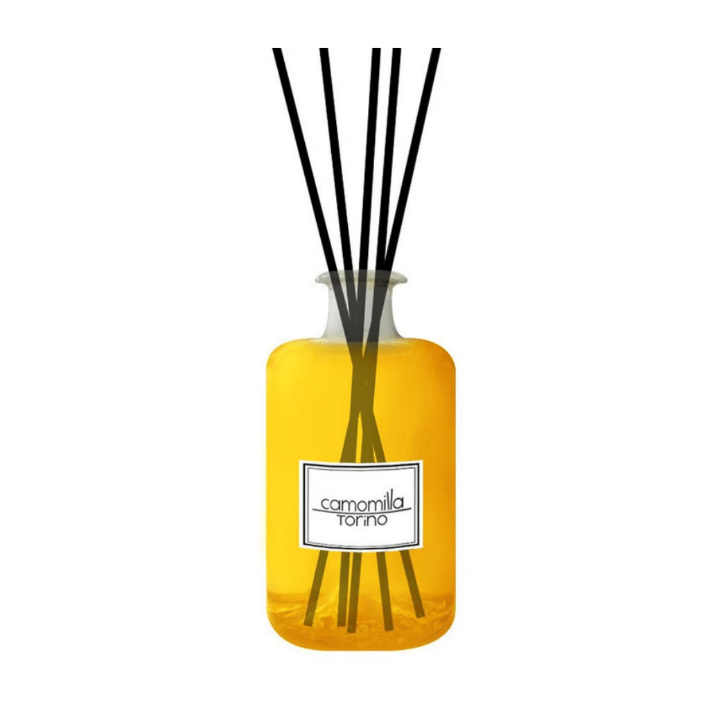 Diffusore a Bastoncini per Ambienti  Profumo " Vaniglia " | Camomilla Torino - 3 Litri